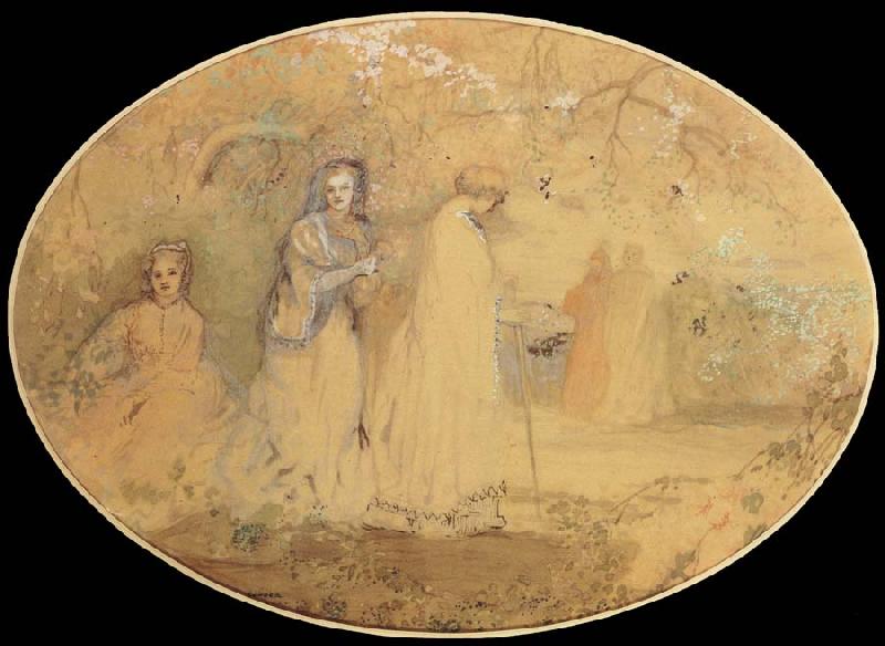 Charles conder The Meeting